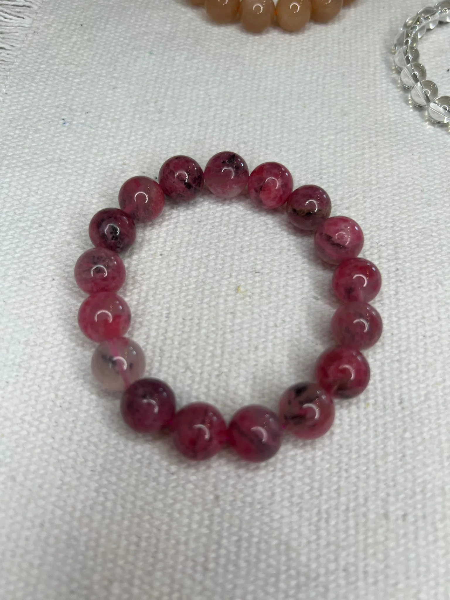 Bracelet rhodochrosite