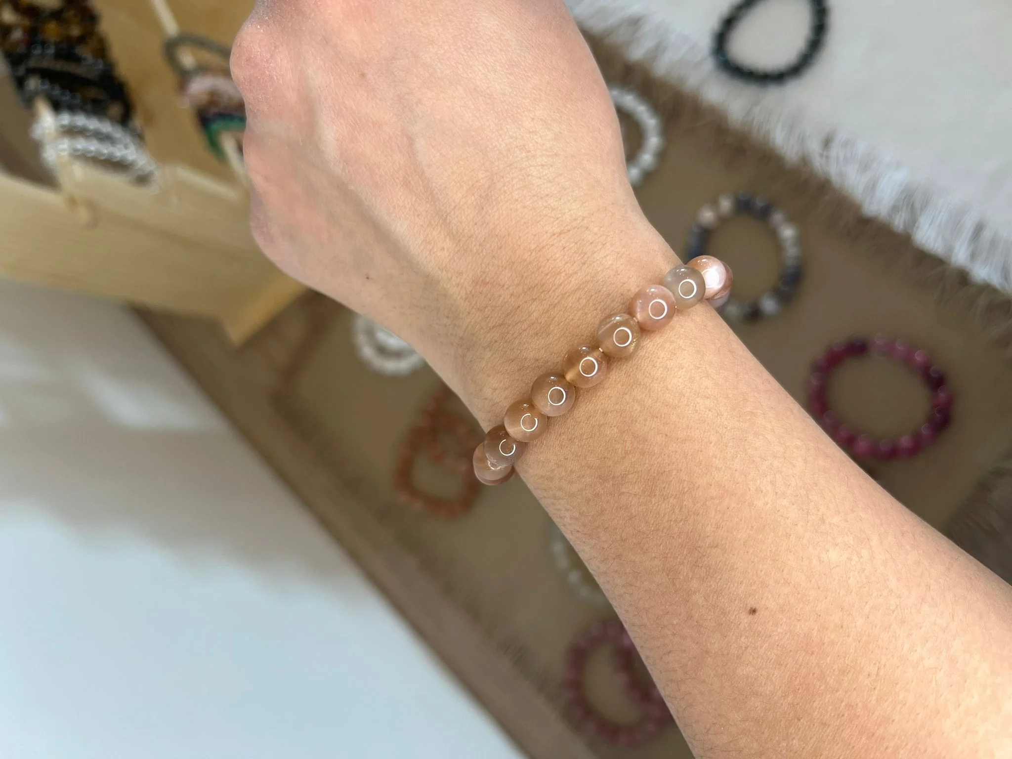 Bracelet pierre de soleil