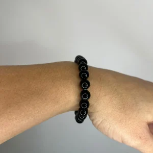 Bracelet obsidienne œil céleste