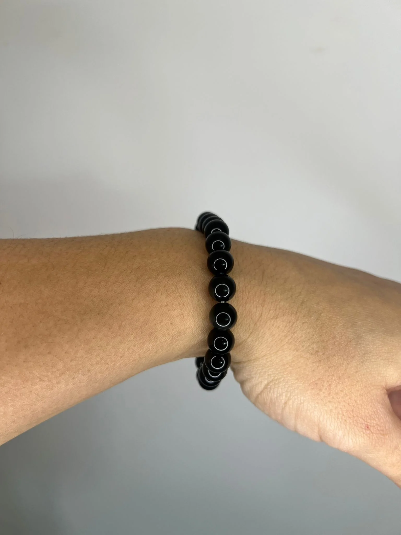Bracelet obsidienne œil céleste